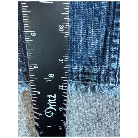 Harley Davidson Women's Jeans Size 30X32 Straight Jean Very Low-Rise Biker Moto - Picture 4 of 5